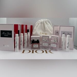 NWT Dior Miss Dior Essence Blooming Bouquet deluxe gift 10pcs travel bundle